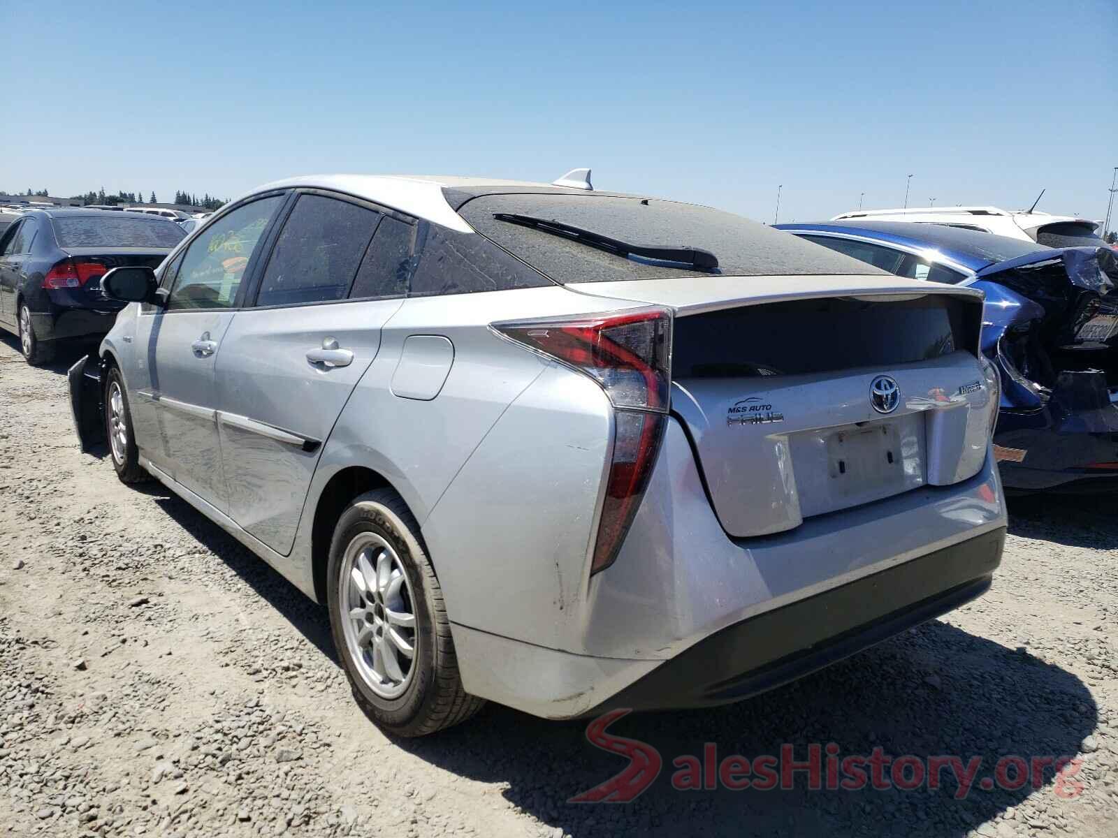 JTDKARFU6G3013977 2016 TOYOTA PRIUS