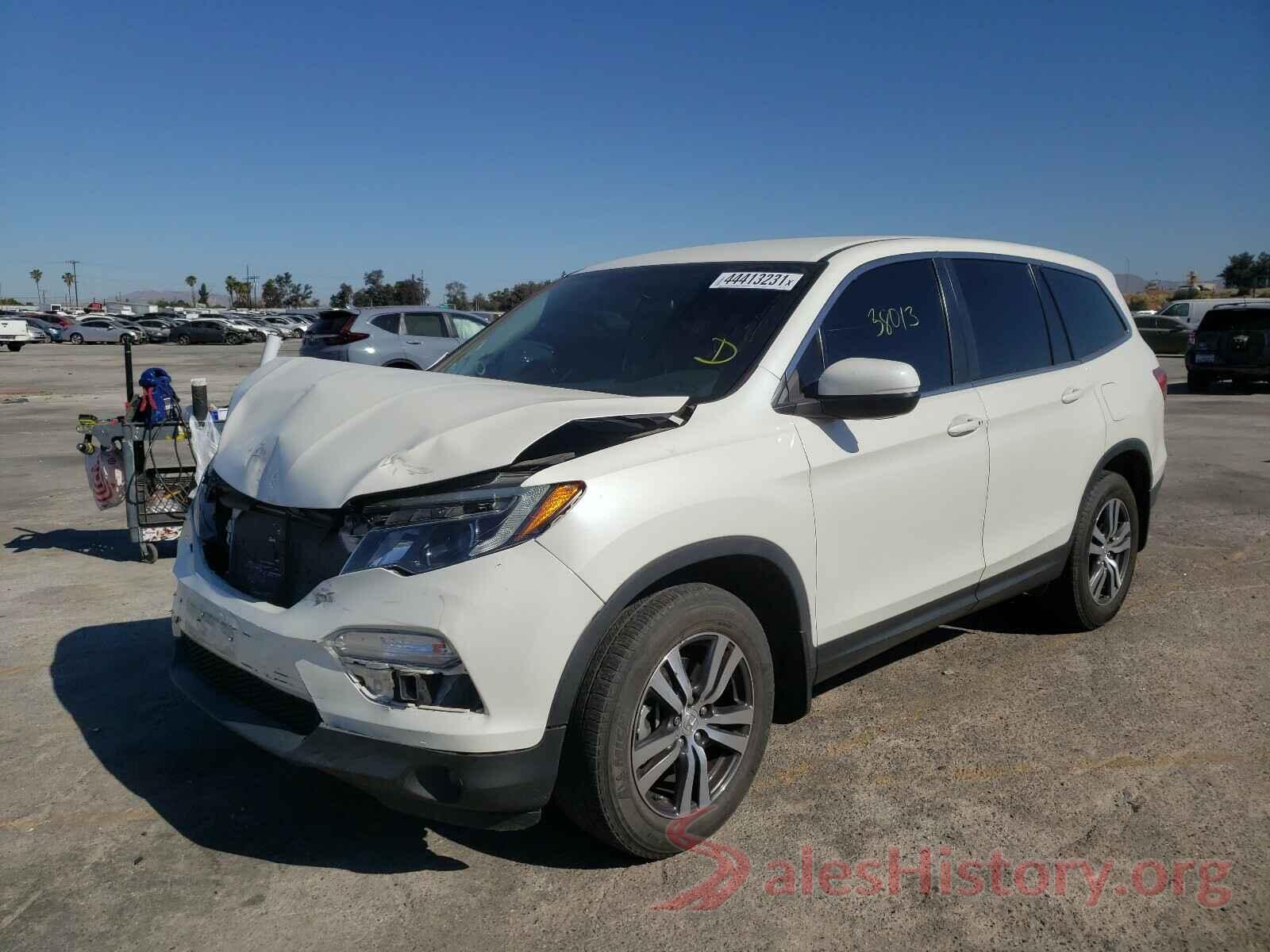 5FNYF5H38HB040644 2017 HONDA PILOT