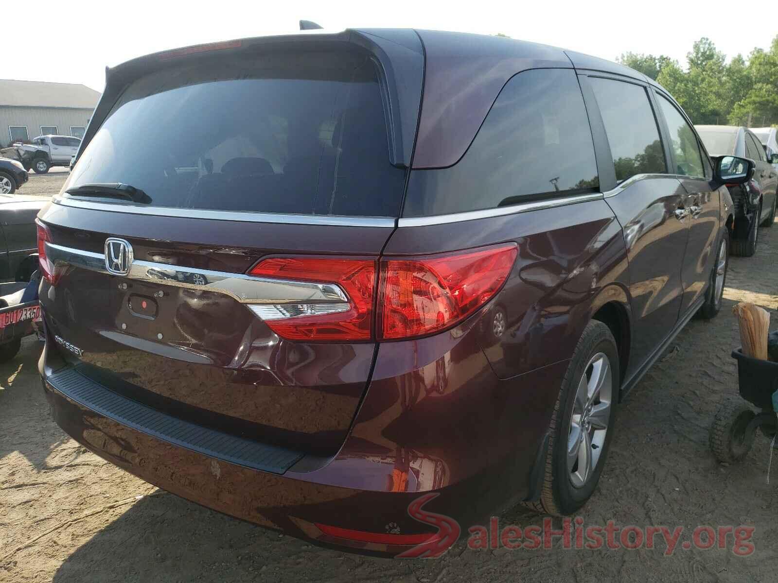 5FNRL6H78KB125237 2019 HONDA ODYSSEY