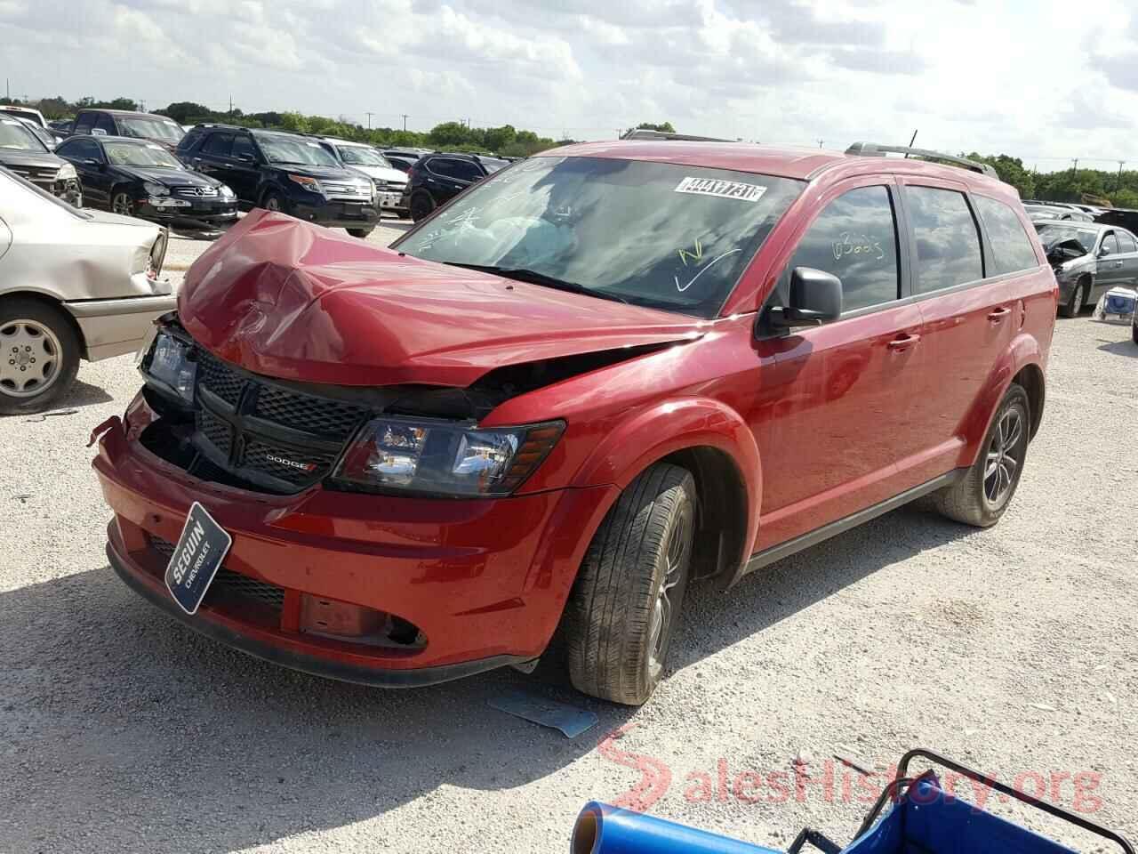 3C4PDCABXJT382546 2018 DODGE JOURNEY