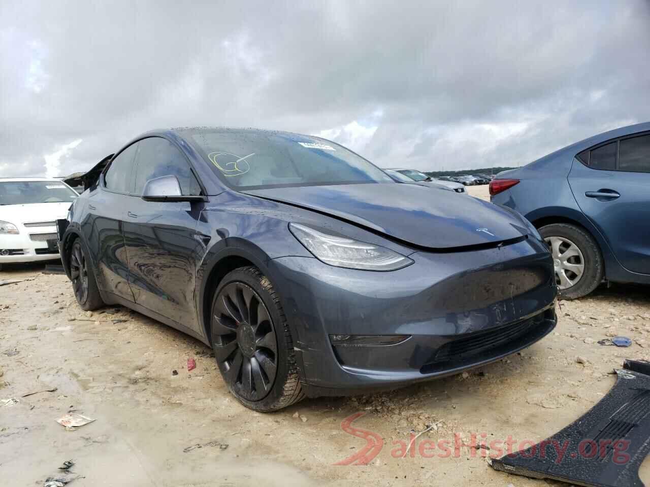 5YJYGDEF3LF025872 2020 TESLA MODEL Y