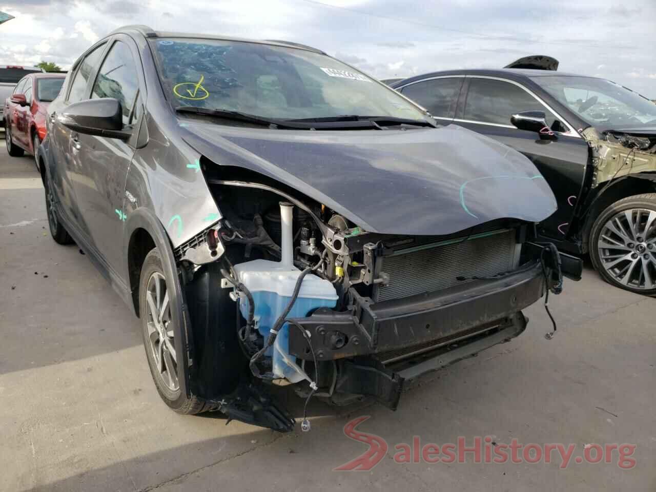 JTDKDTB37J1602475 2018 TOYOTA PRIUS