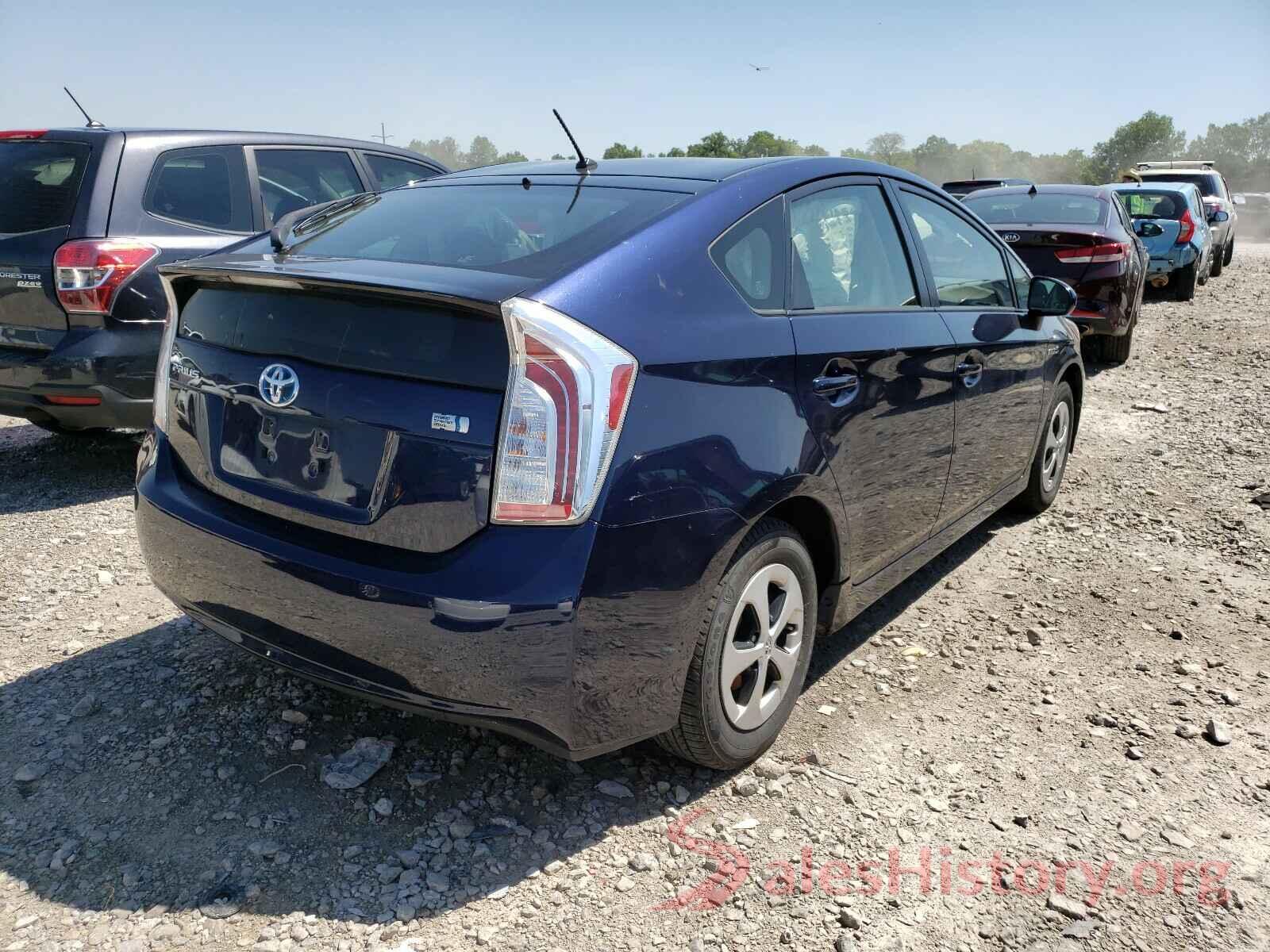 JTDKN3DU6F0438636 2015 TOYOTA PRIUS