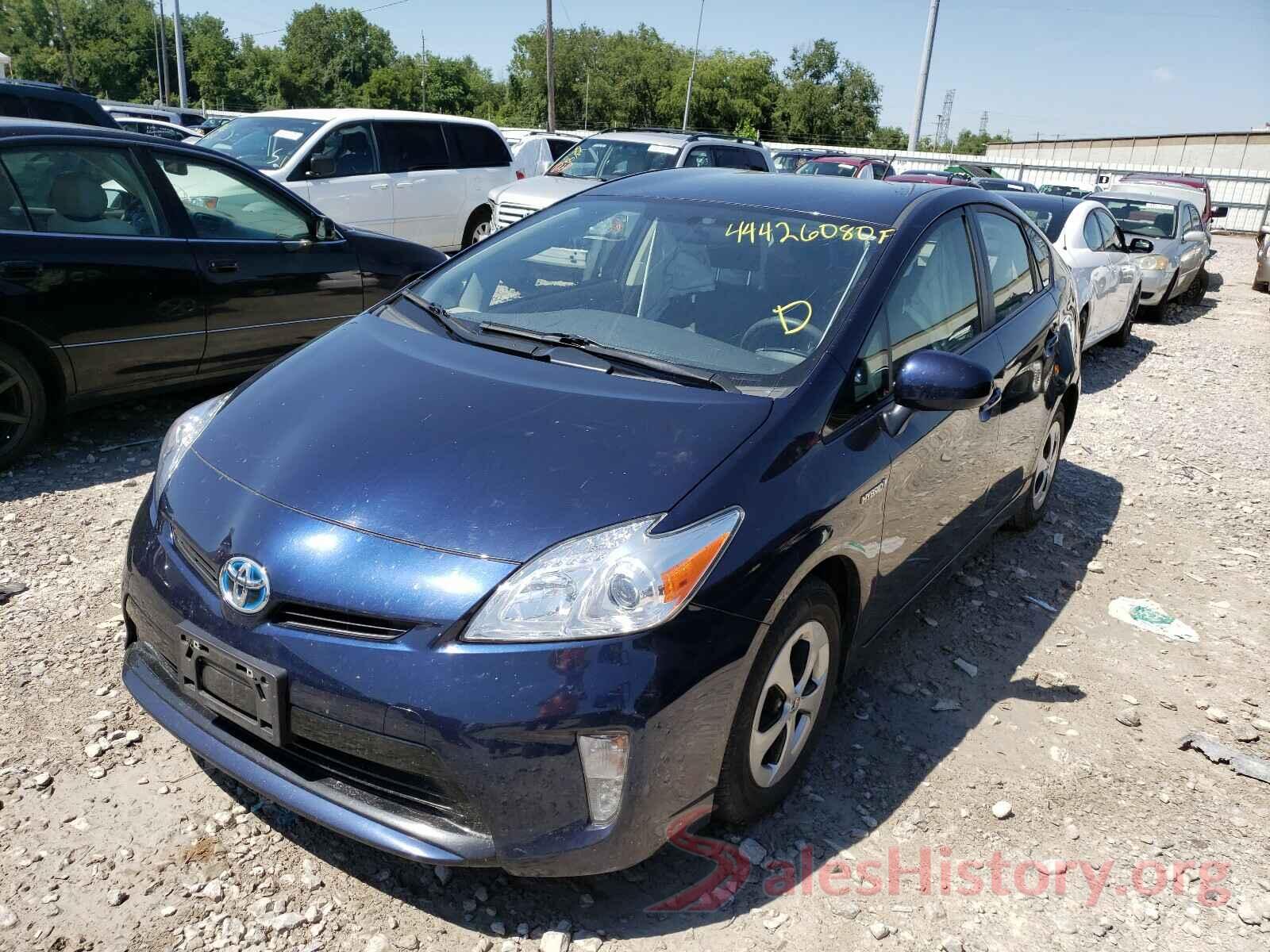 JTDKN3DU6F0438636 2015 TOYOTA PRIUS