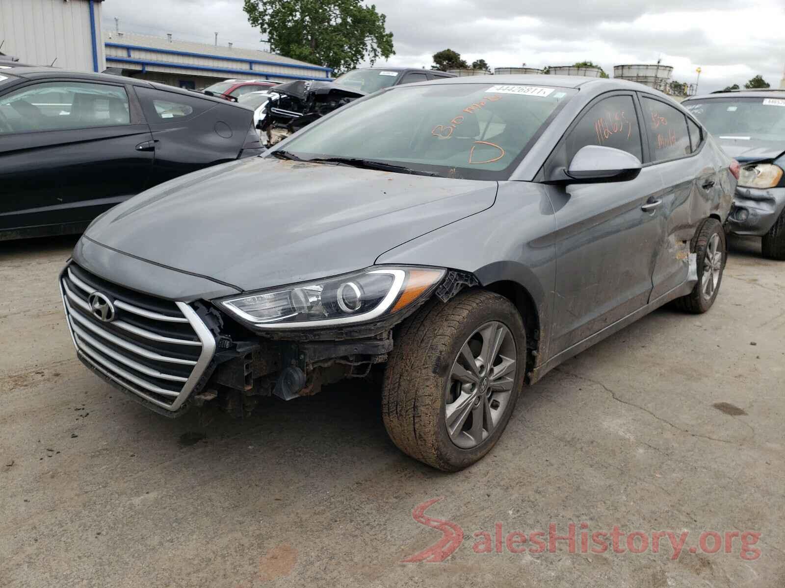 KMHD84LF5JU574438 2018 HYUNDAI ELANTRA