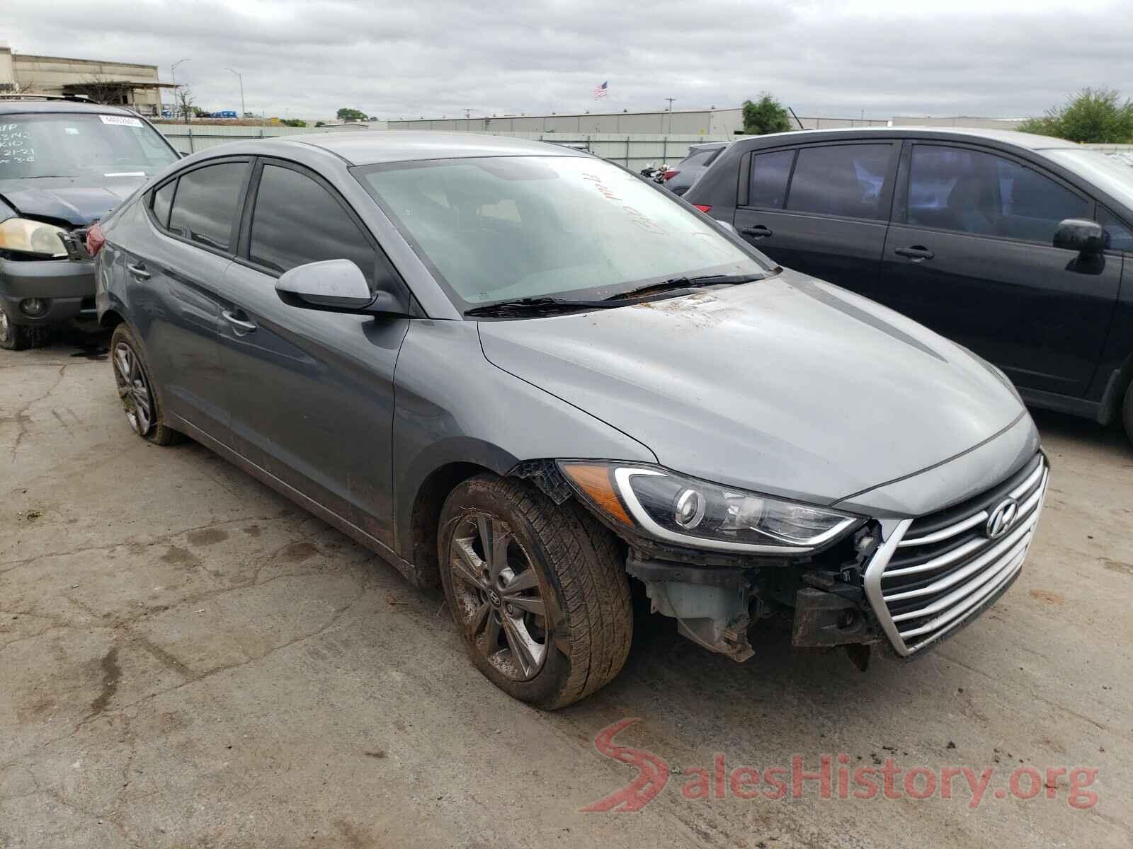 KMHD84LF5JU574438 2018 HYUNDAI ELANTRA