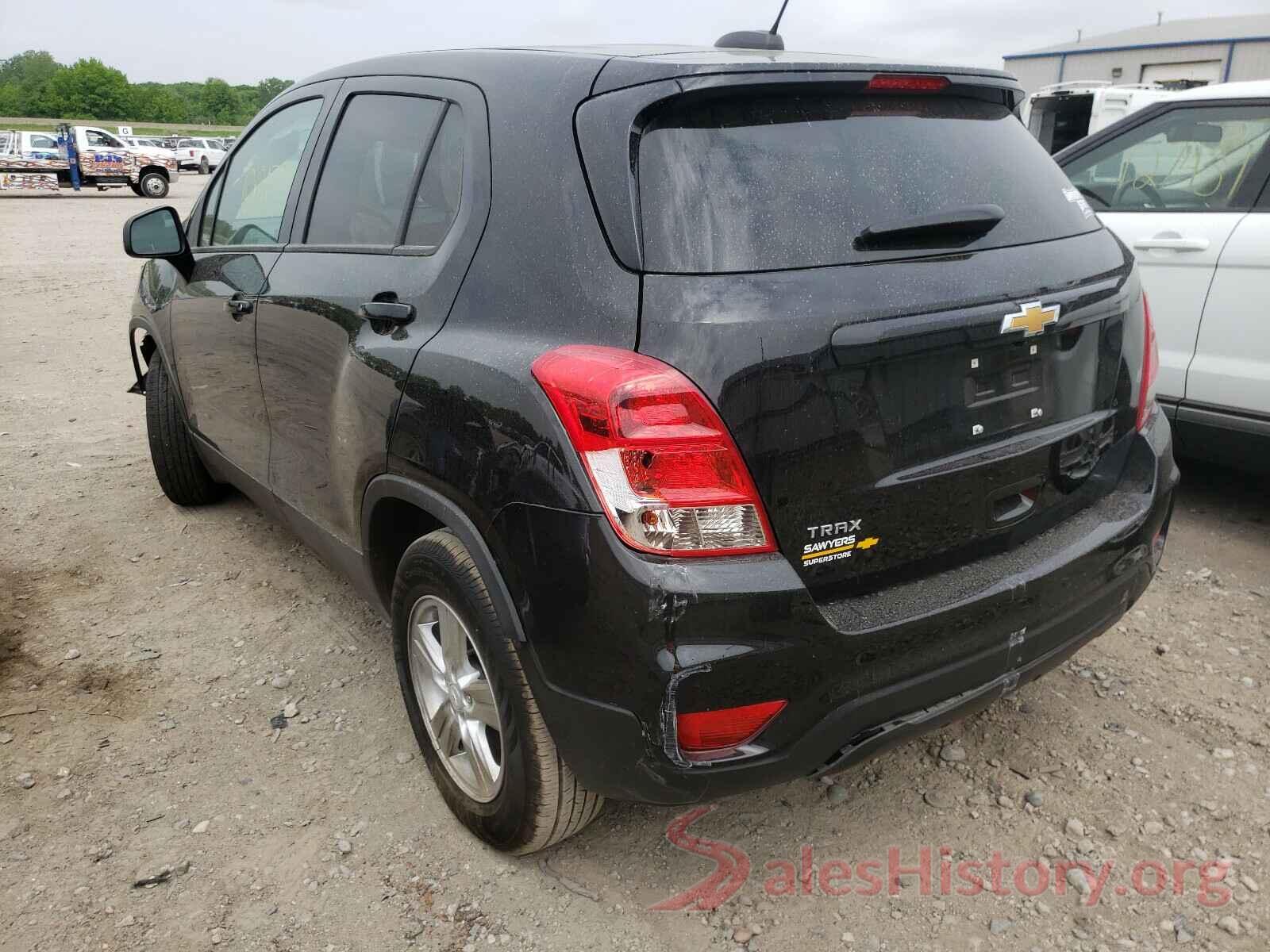 KL7CJKSB0LB317450 2020 CHEVROLET TRAX