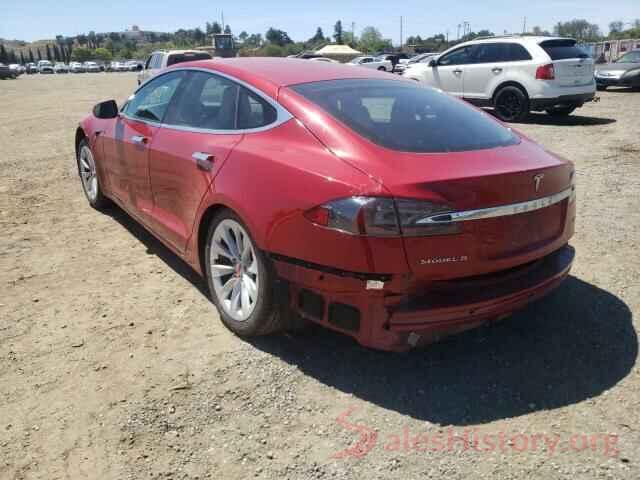 5YJSA1E24GF170766 2016 TESLA MODEL S