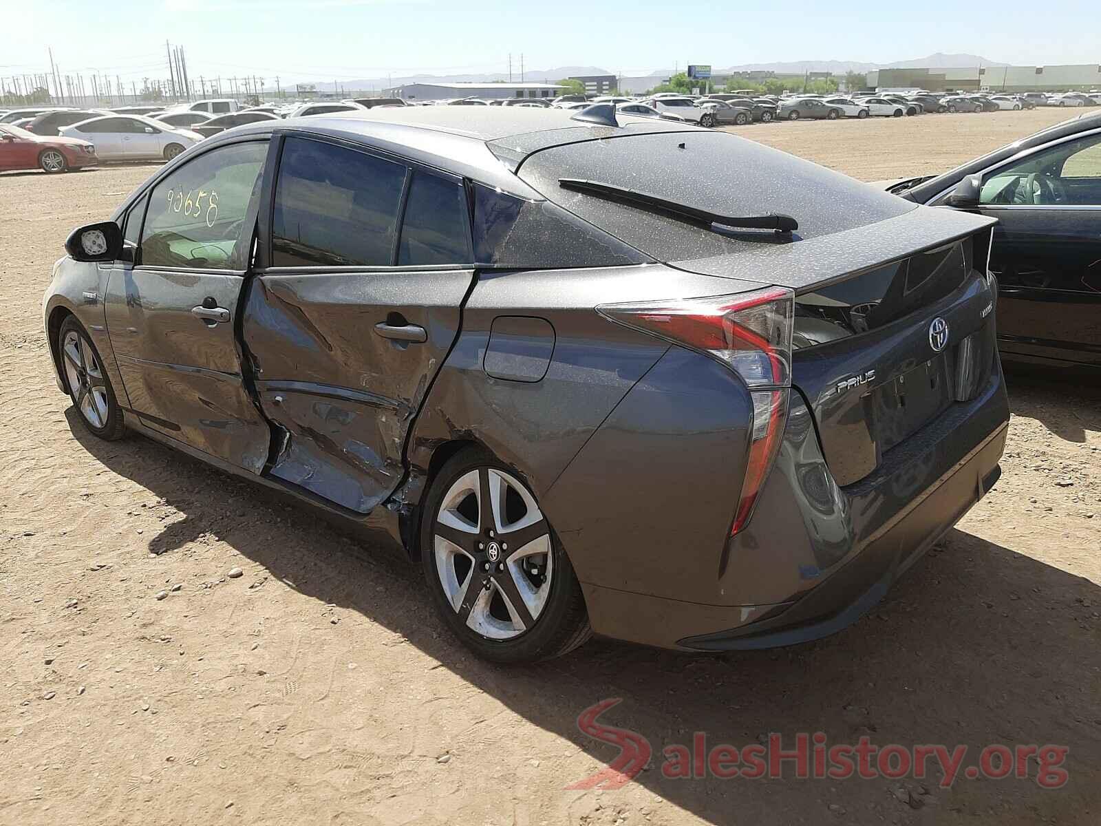 JTDKARFU2G3512386 2016 TOYOTA PRIUS