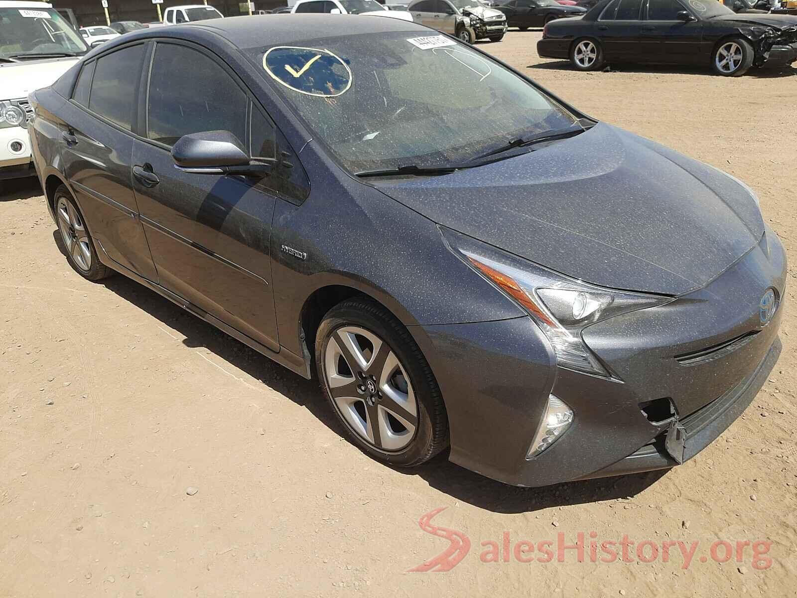 JTDKARFU2G3512386 2016 TOYOTA PRIUS