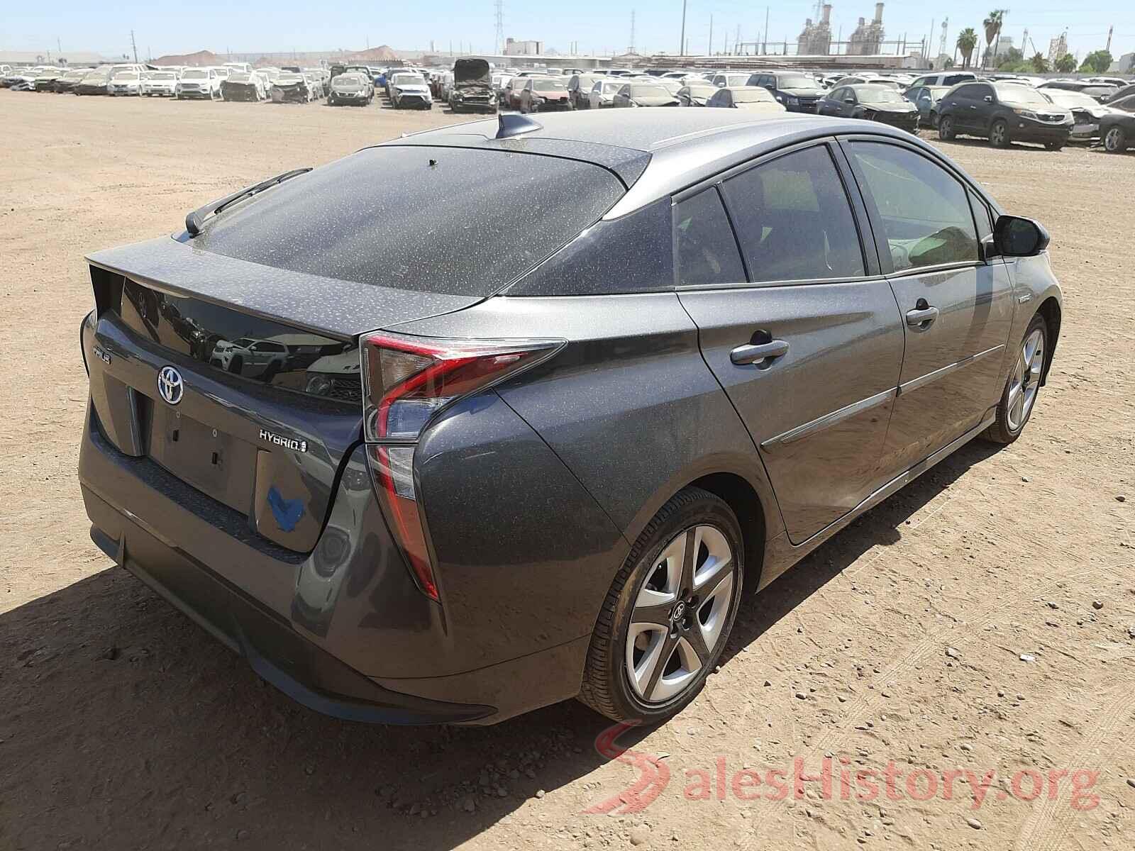 JTDKARFU2G3512386 2016 TOYOTA PRIUS