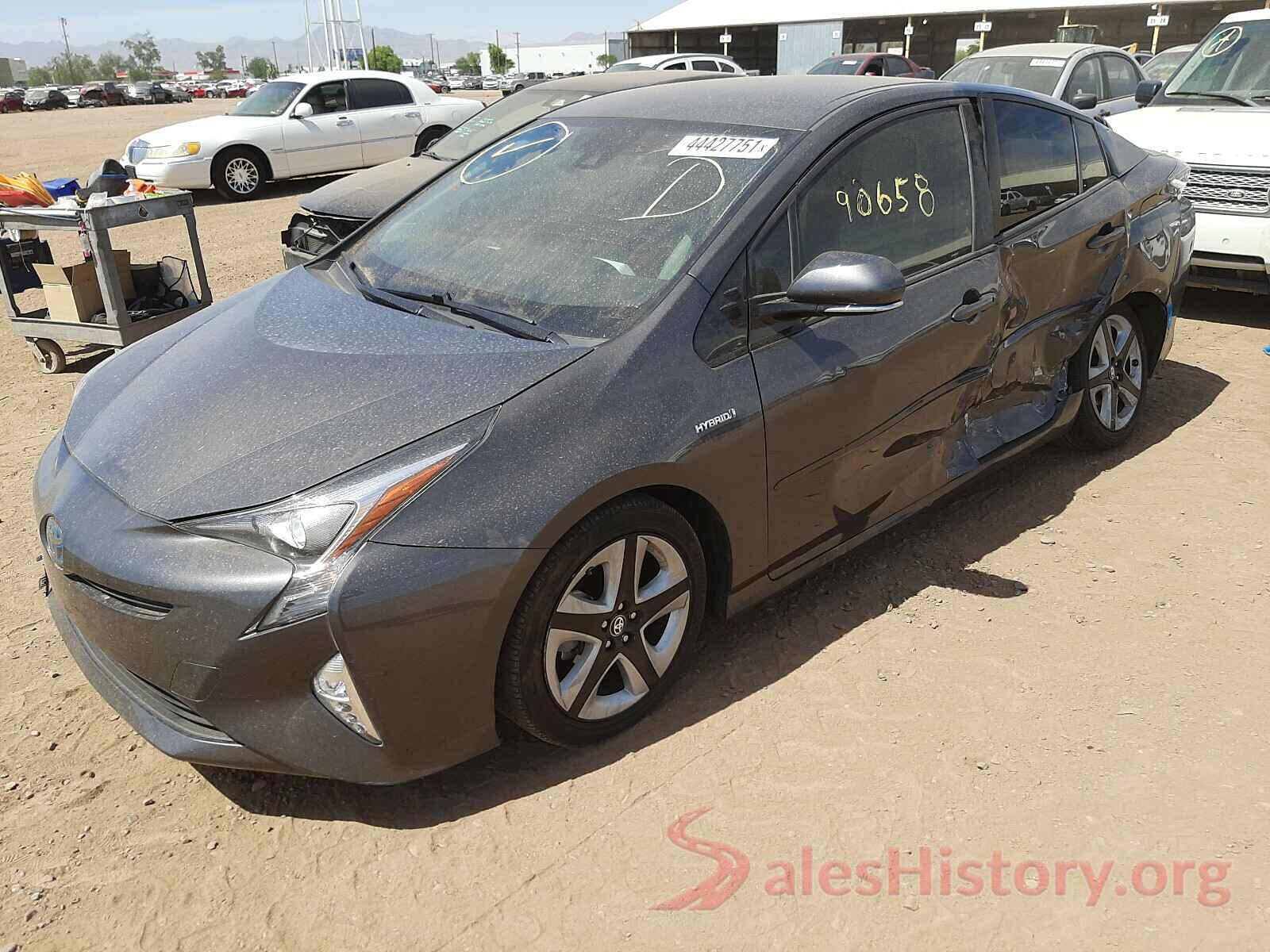 JTDKARFU2G3512386 2016 TOYOTA PRIUS