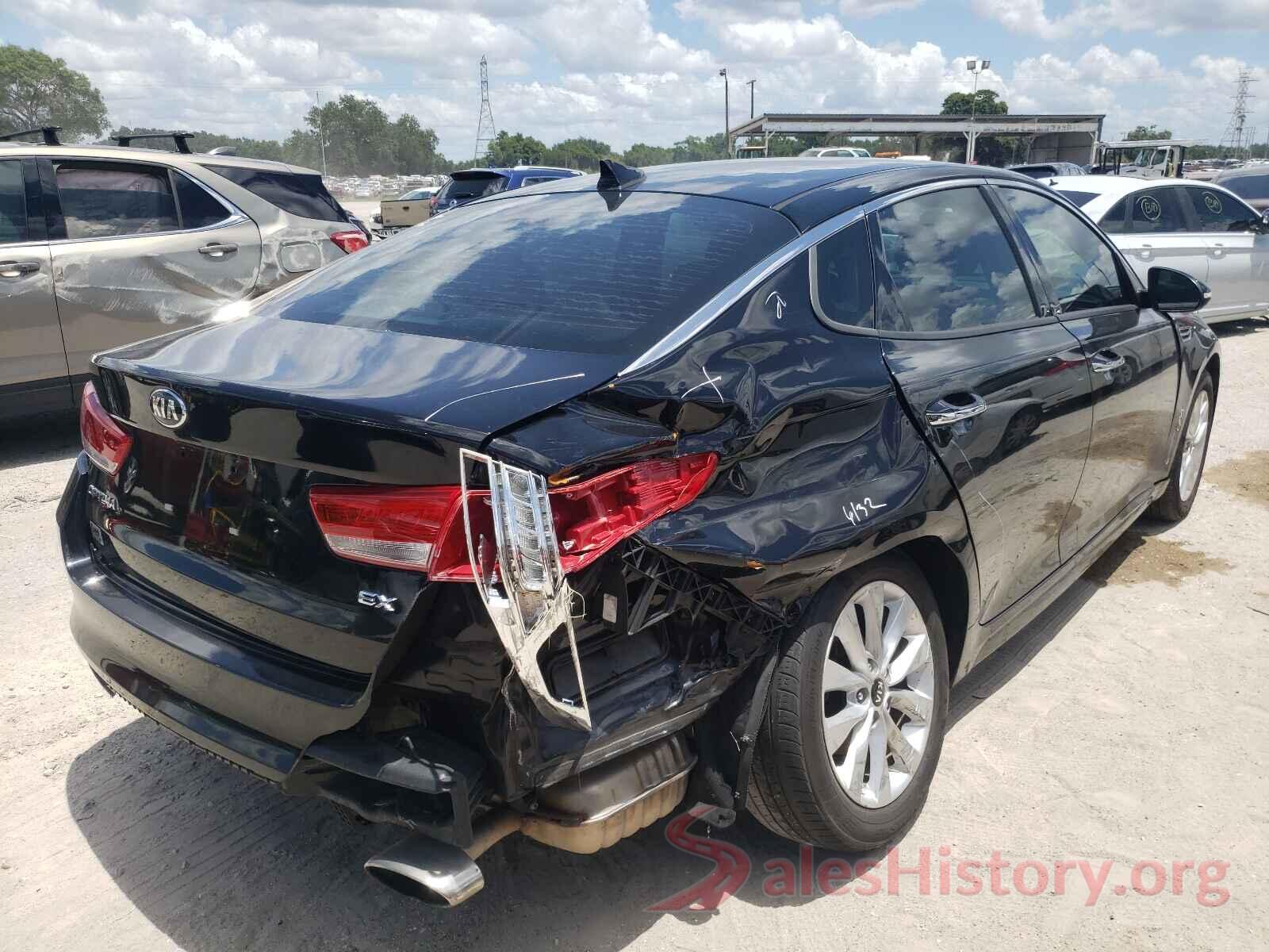 5XXGU4L34HG133399 2017 KIA OPTIMA