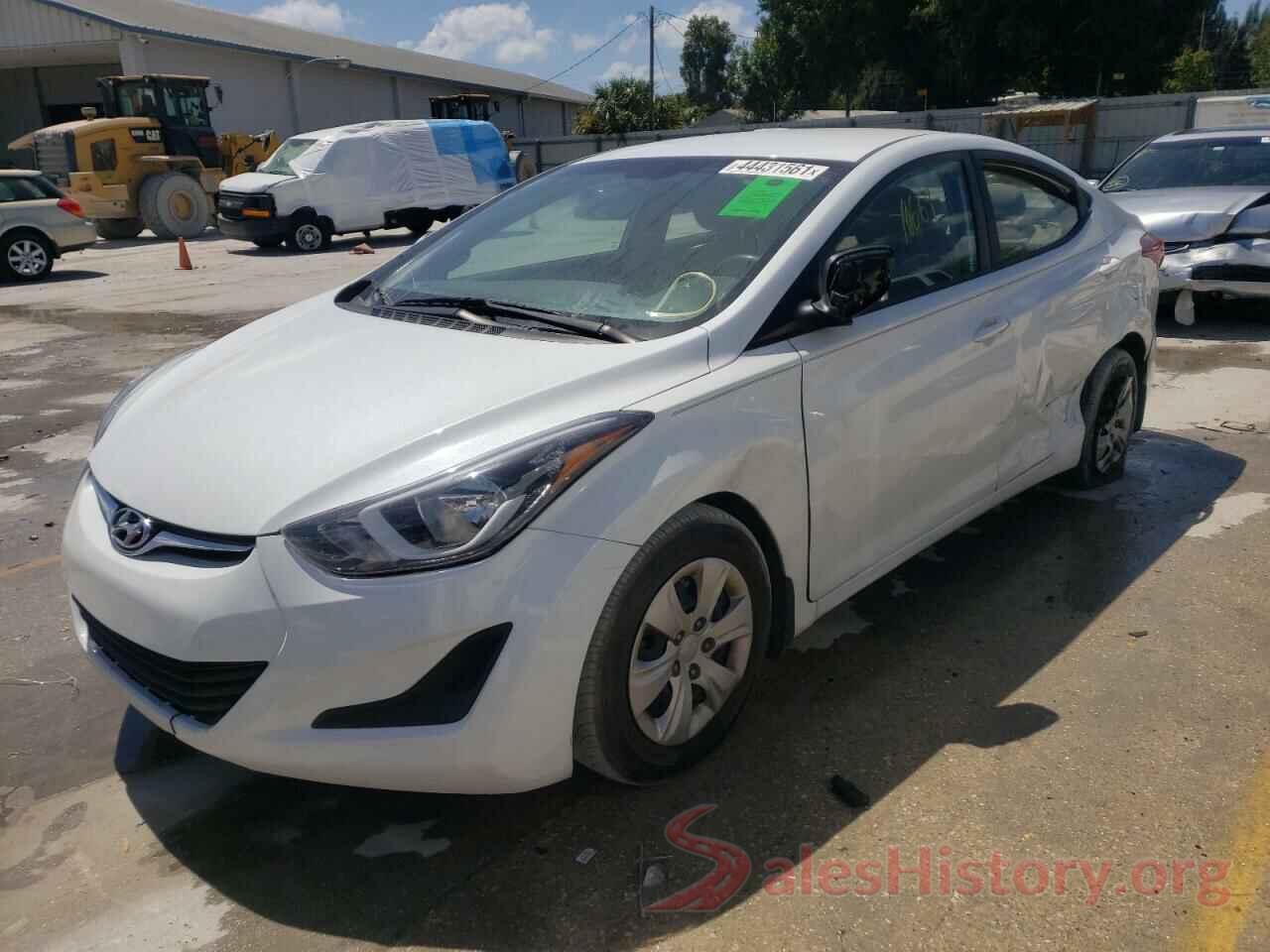 5NPDH4AE5GH731158 2016 HYUNDAI ELANTRA