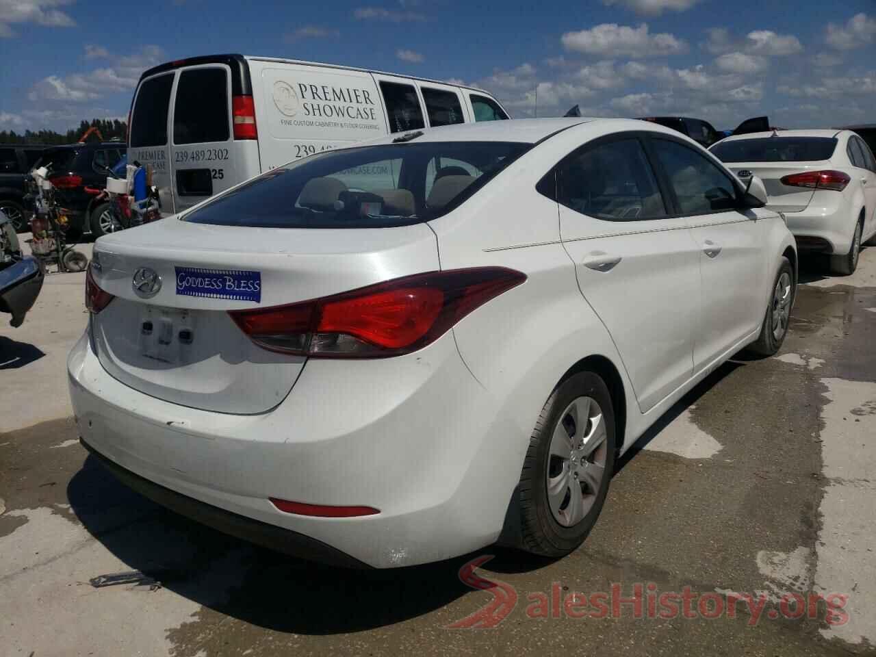 5NPDH4AE5GH731158 2016 HYUNDAI ELANTRA