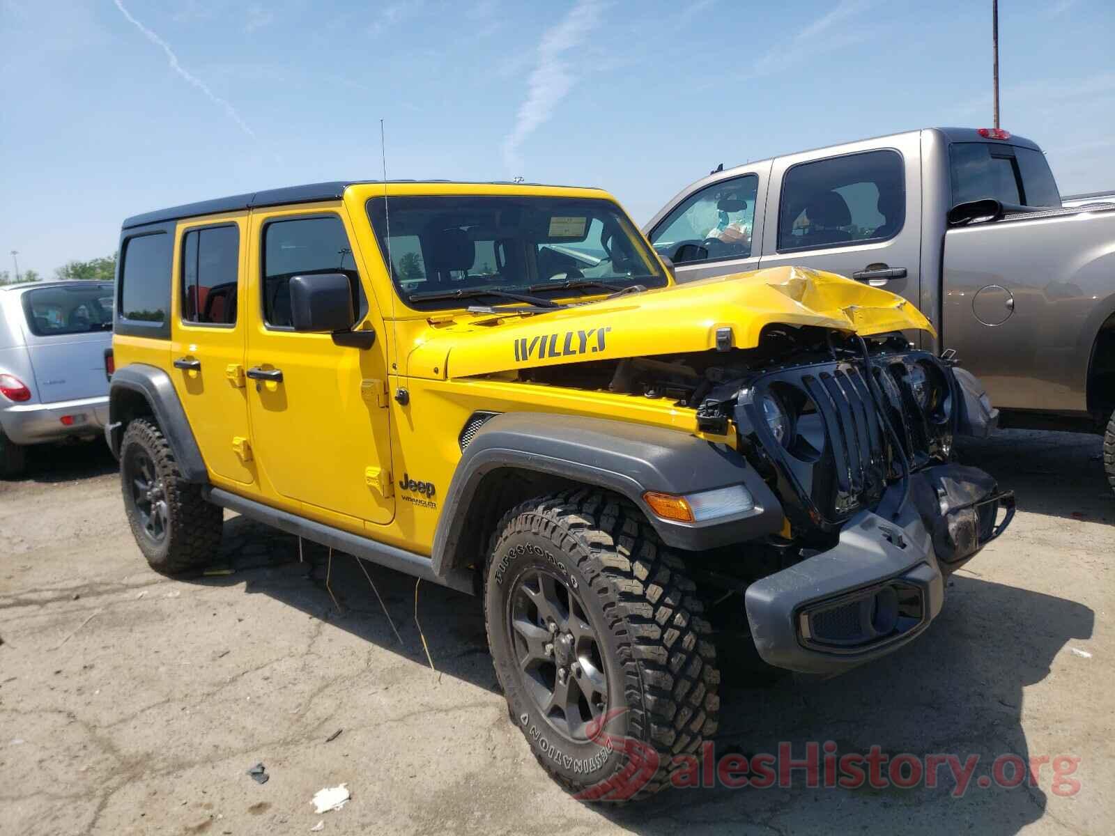 1C4HJXDN0MW525822 2021 JEEP WRANGLER