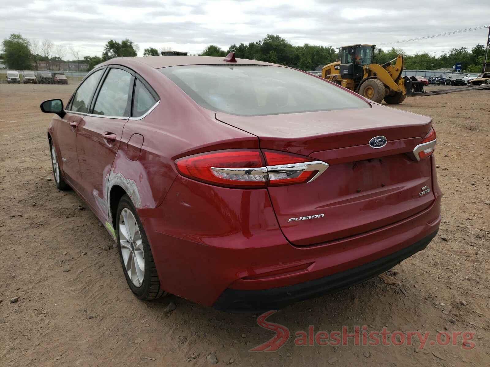 3FA6P0LU9KR226406 2019 FORD FUSION