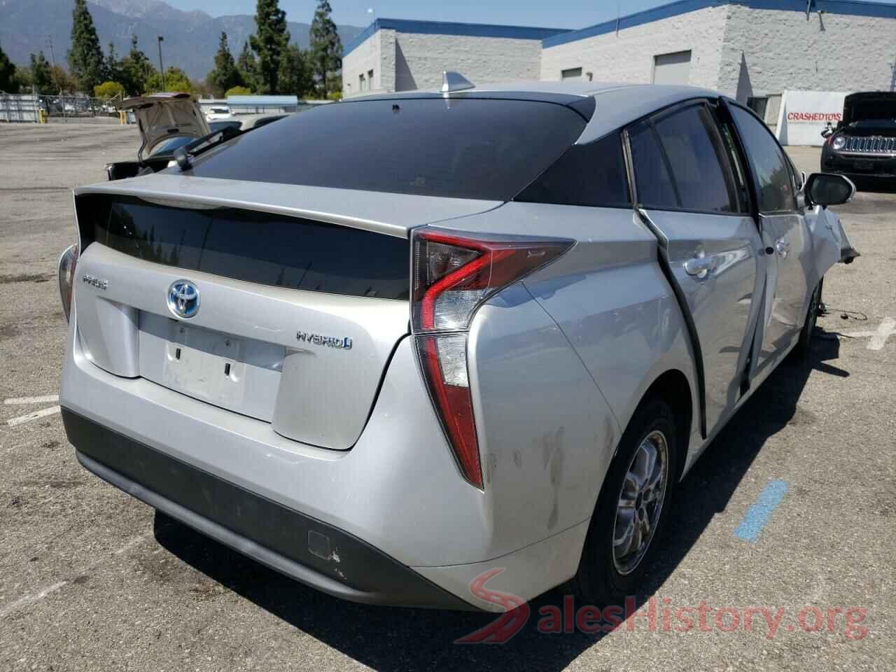 JTDKBRFU8G3515080 2016 TOYOTA PRIUS