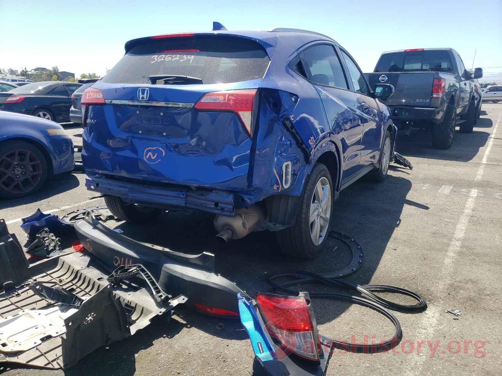 3CZRU5H55KM704388 2019 HONDA HR-V