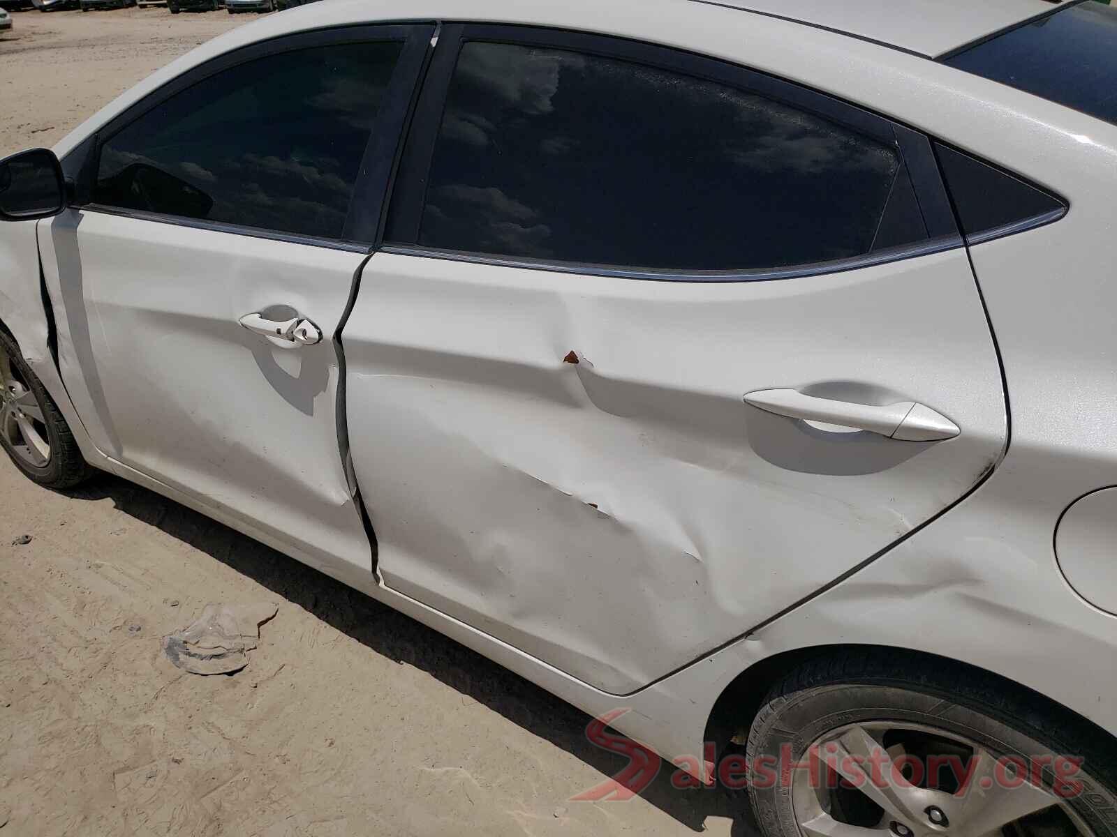 5NPDH4AE4GH788869 2016 HYUNDAI ELANTRA