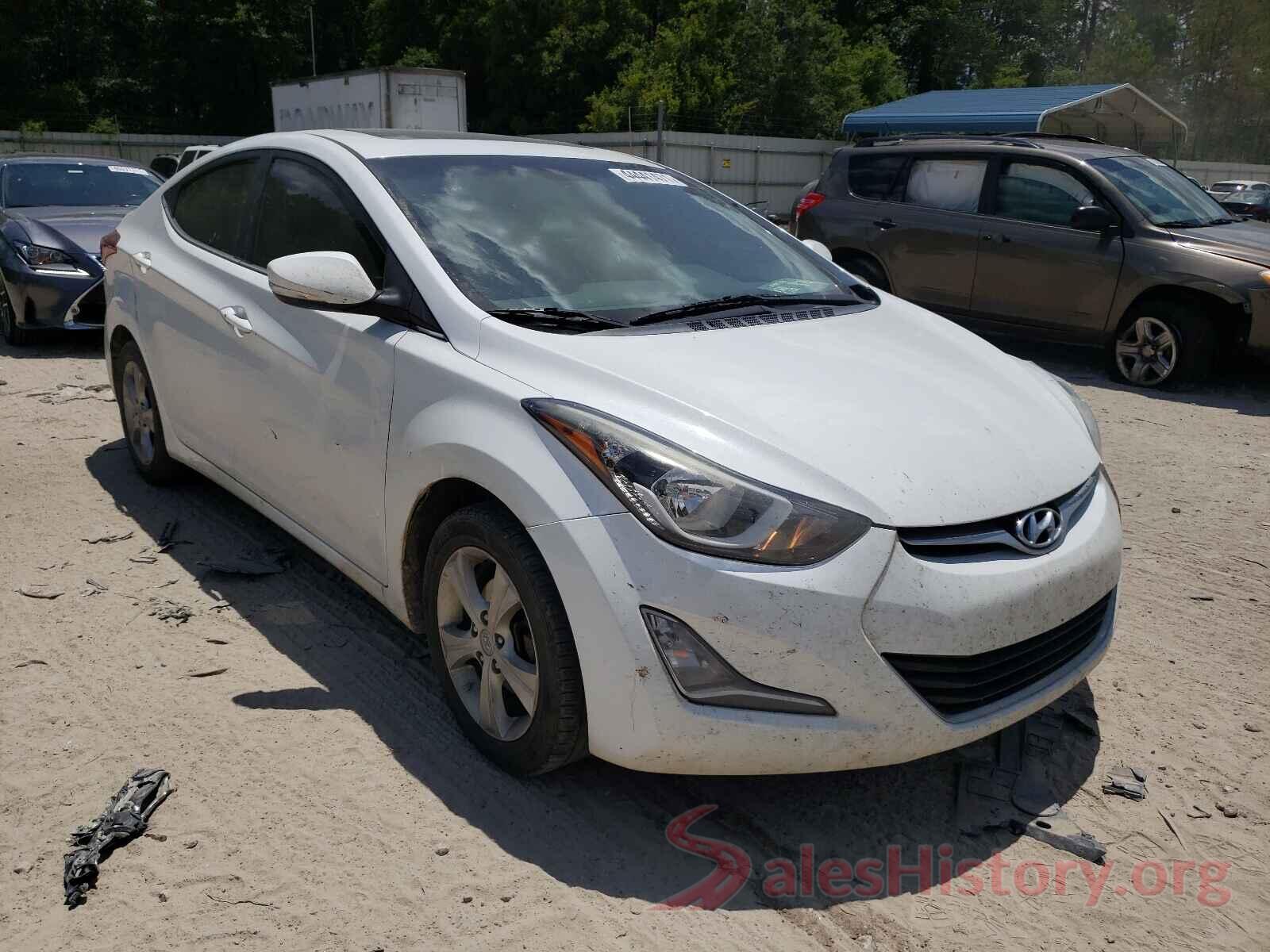 5NPDH4AE4GH788869 2016 HYUNDAI ELANTRA