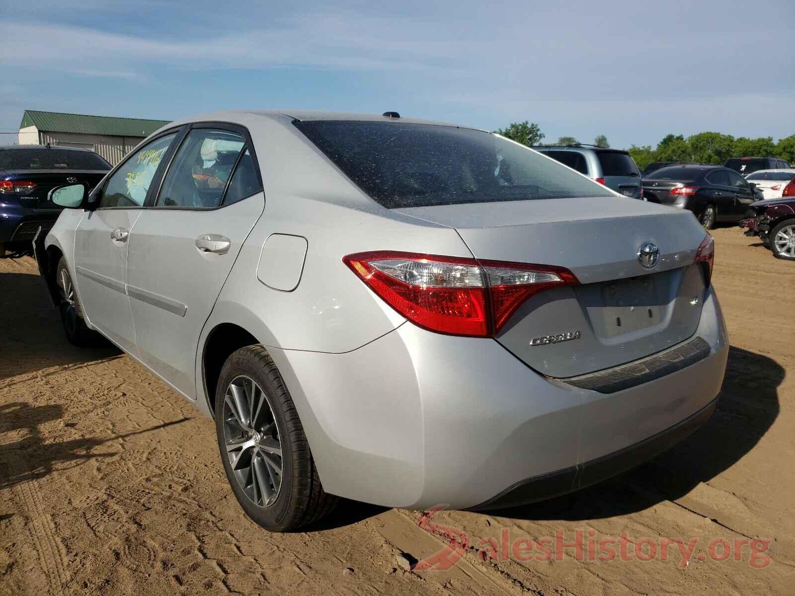 2T1BURHE7GC696907 2016 TOYOTA COROLLA