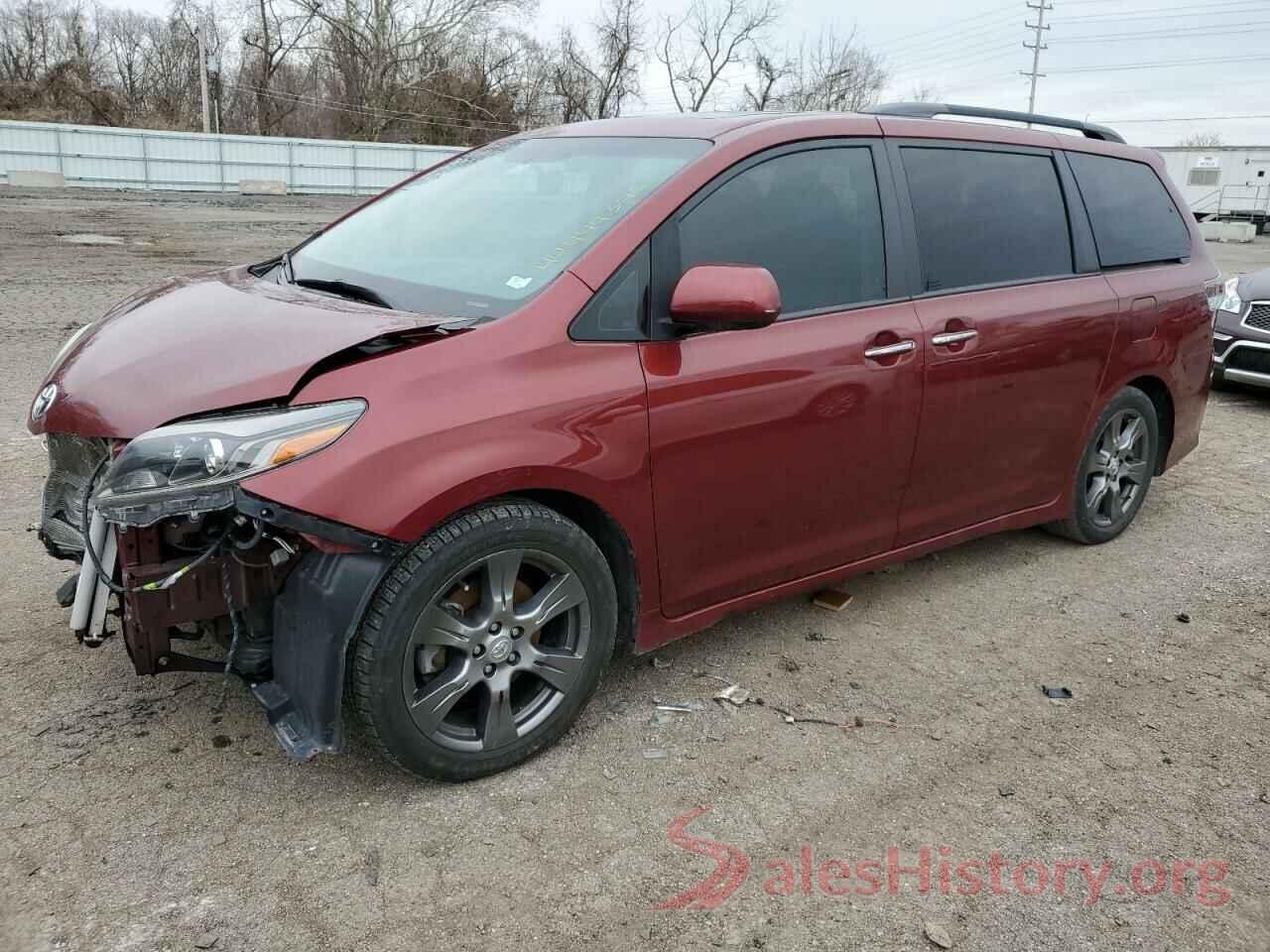 5TDXZ3DC4HS838678 2017 TOYOTA SIENNA