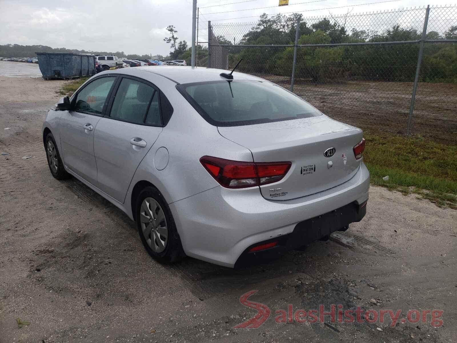 3KPA24AD2LE278840 2020 KIA RIO