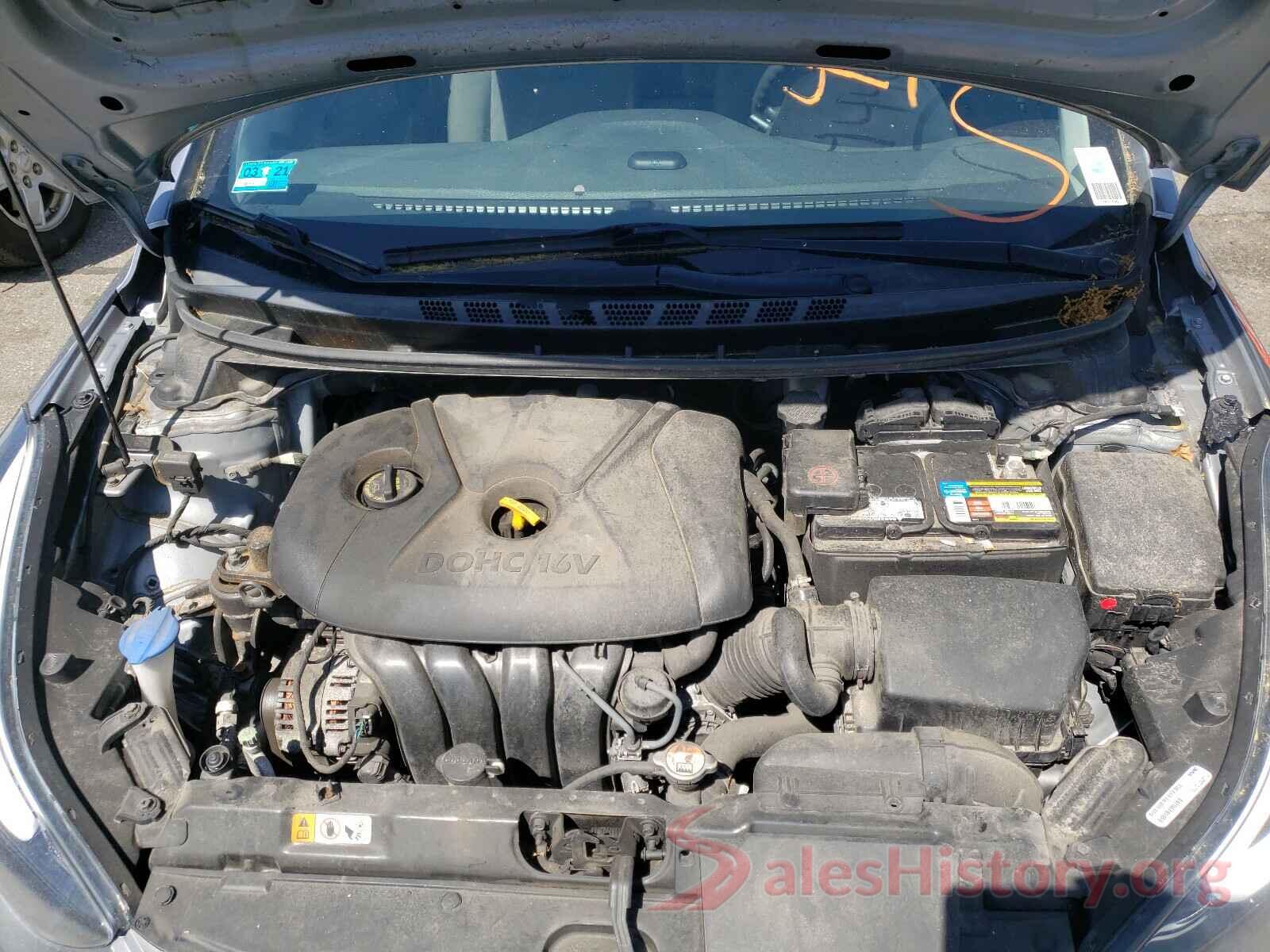 5NPDH4AE5GH734142 2016 HYUNDAI ELANTRA