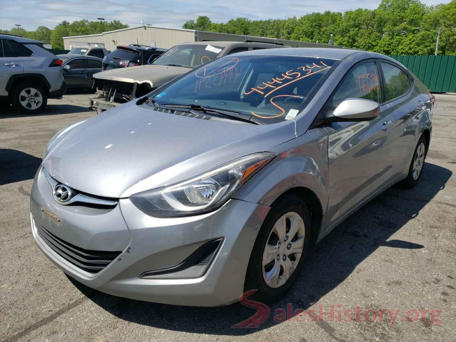 5NPDH4AE5GH734142 2016 HYUNDAI ELANTRA