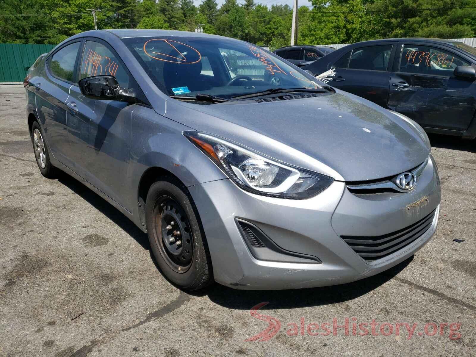 5NPDH4AE5GH734142 2016 HYUNDAI ELANTRA