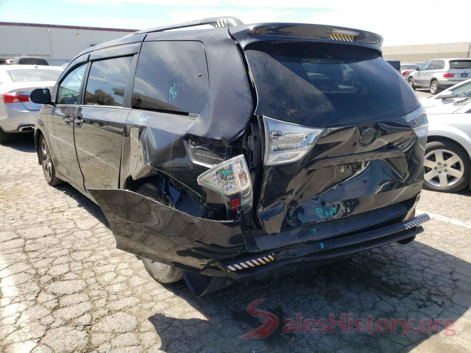 5TDXK3DC4GS711142 2016 TOYOTA SIENNA