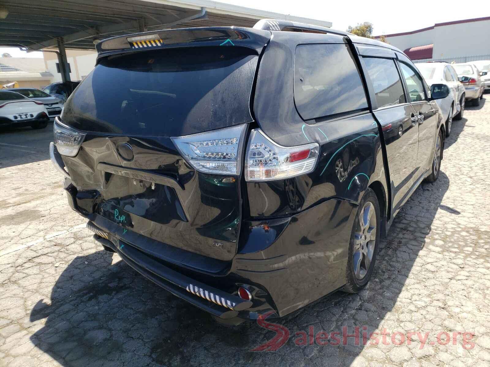 5TDXK3DC4GS711142 2016 TOYOTA SIENNA