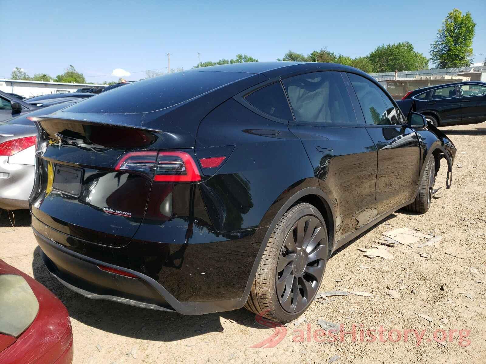 5YJYGDEF1MF081813 2021 TESLA MODEL Y