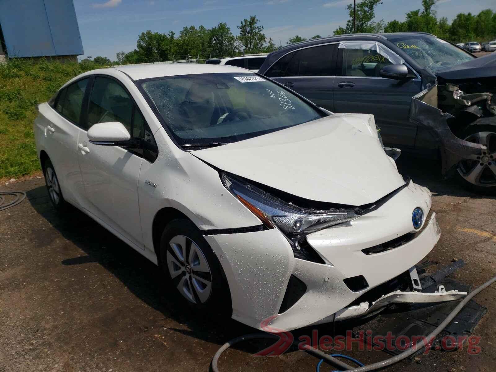 JTDKBRFU7J3081306 2018 TOYOTA PRIUS