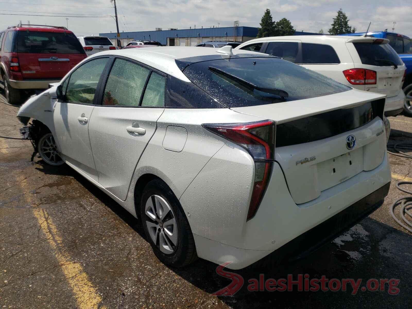 JTDKBRFU7J3081306 2018 TOYOTA PRIUS