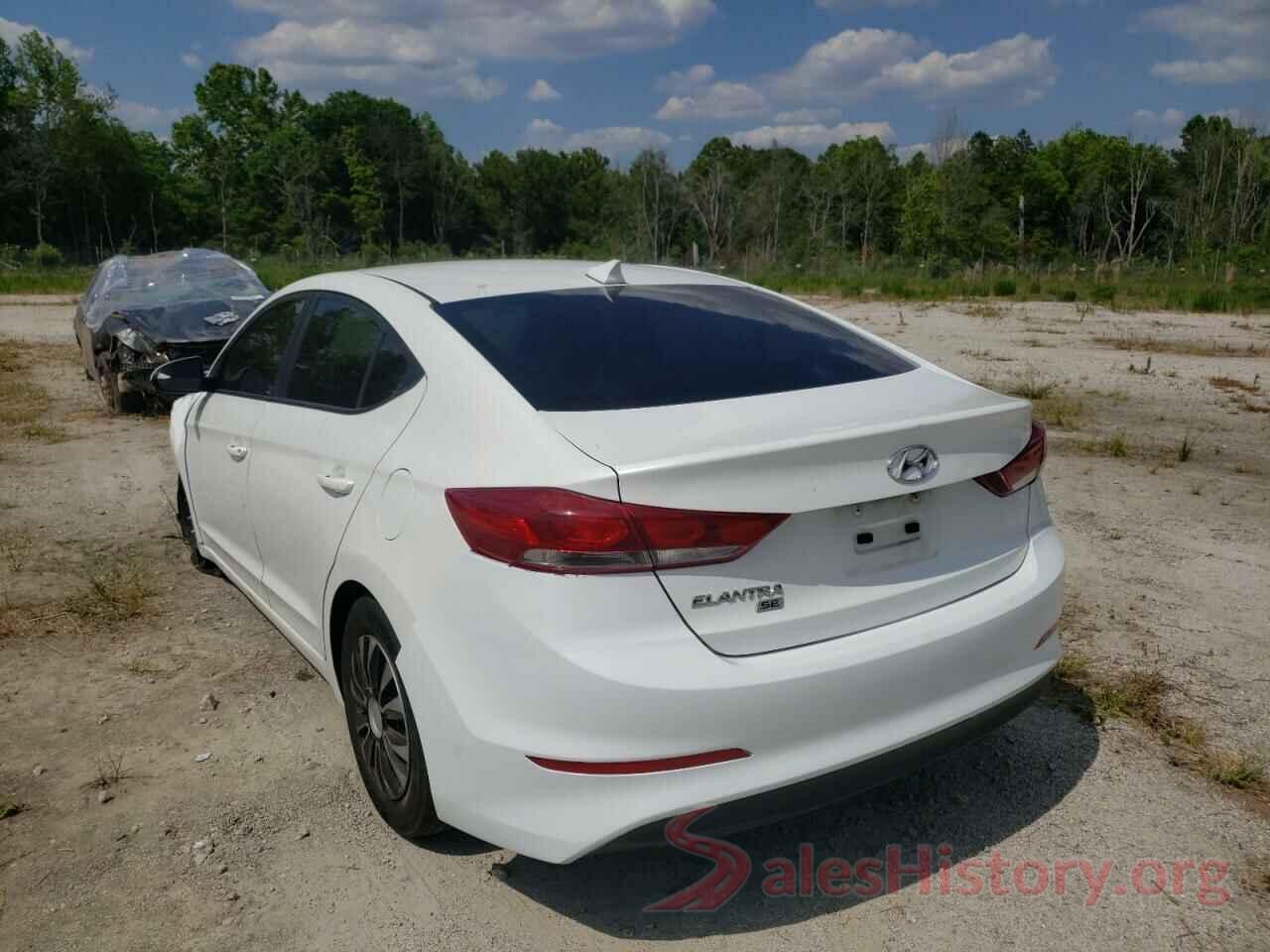 5NPD74LF4HH162409 2017 HYUNDAI ELANTRA