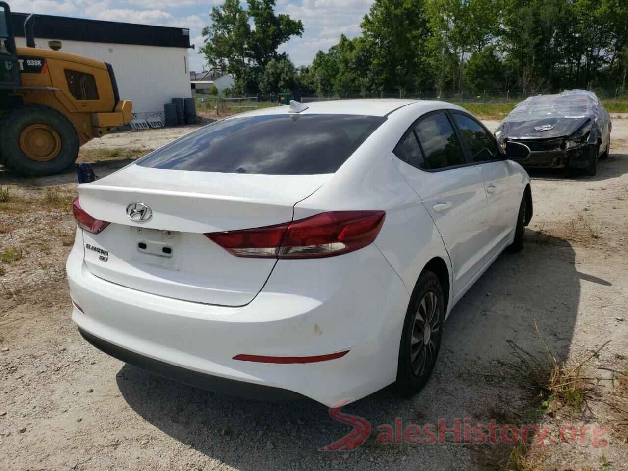 5NPD74LF4HH162409 2017 HYUNDAI ELANTRA