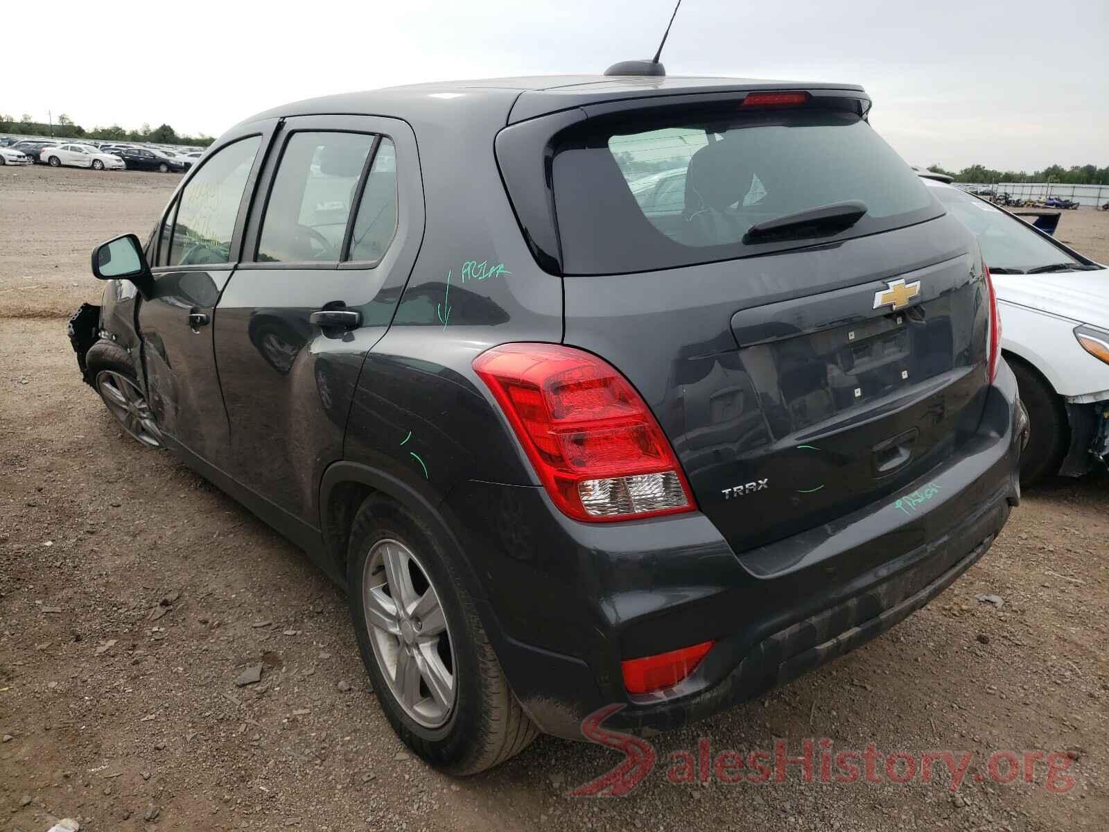 3GNCJKSB3KL406050 2019 CHEVROLET TRAX