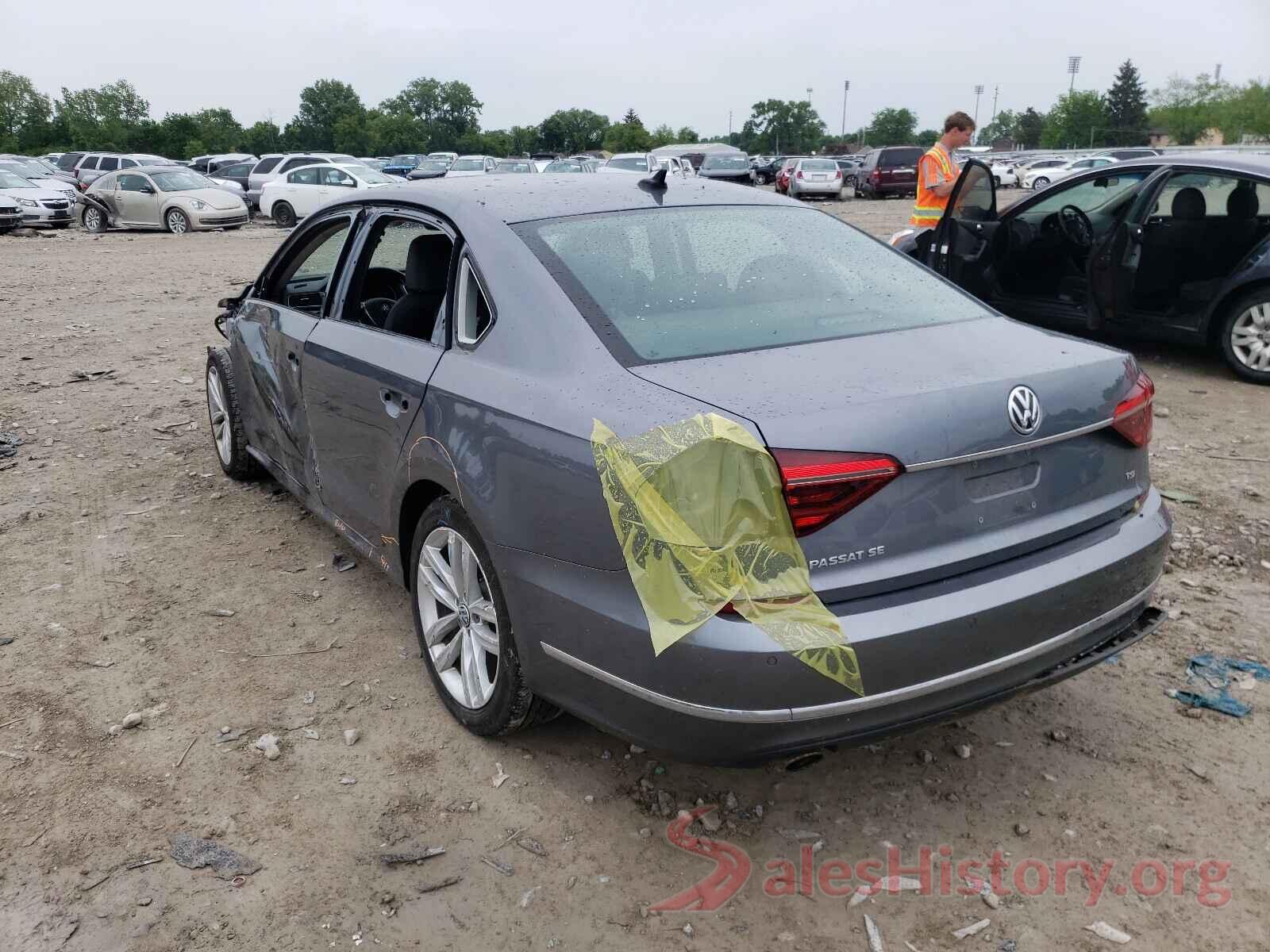 1VWBA7A37JC000484 2018 VOLKSWAGEN PASSAT