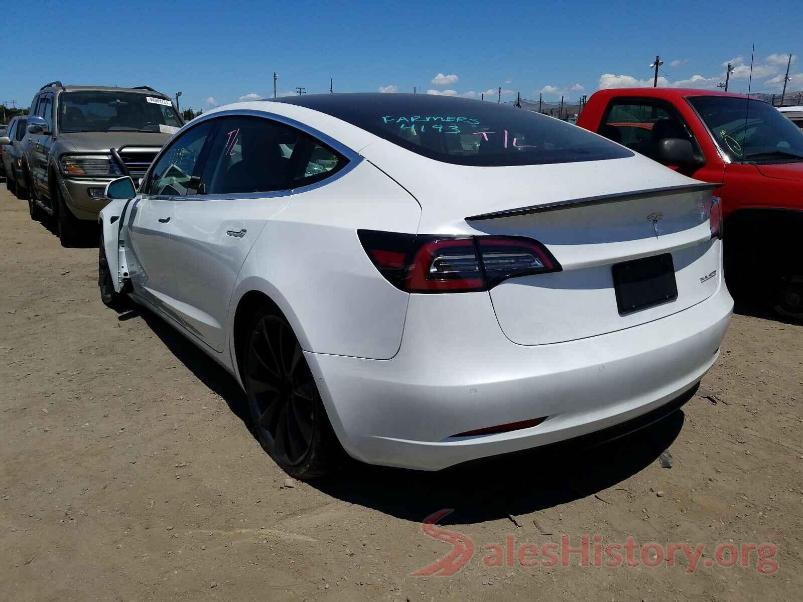 5YJ3E1ECXLF802133 2020 TESLA MODEL 3