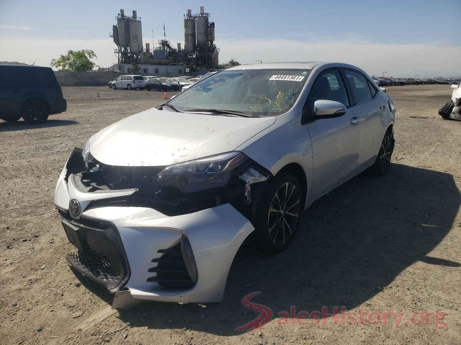 5YFBURHE2KP921128 2019 TOYOTA COROLLA