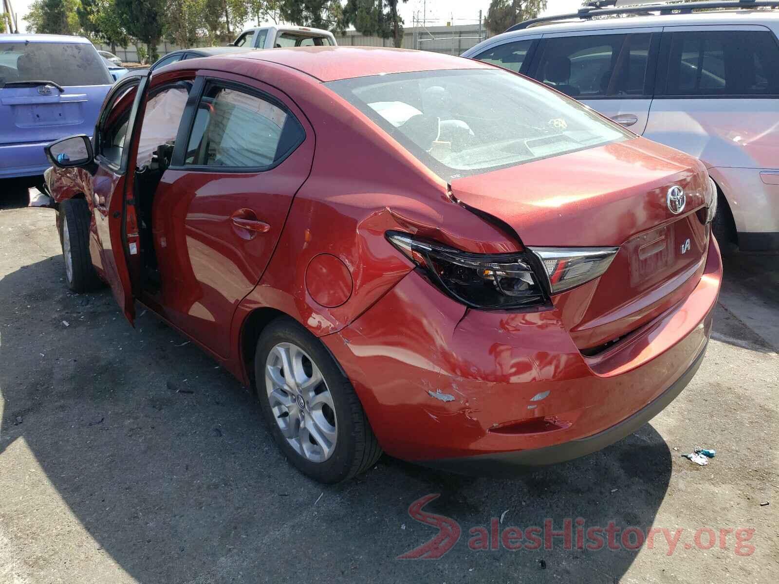 3MYDLBYV9JY319233 2018 TOYOTA YARIS