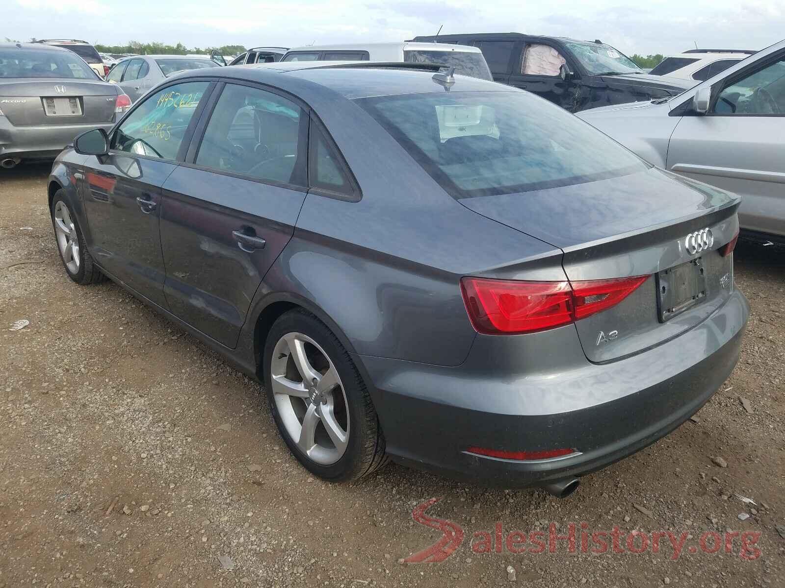 WAUB8GFF8G1030421 2016 AUDI A3