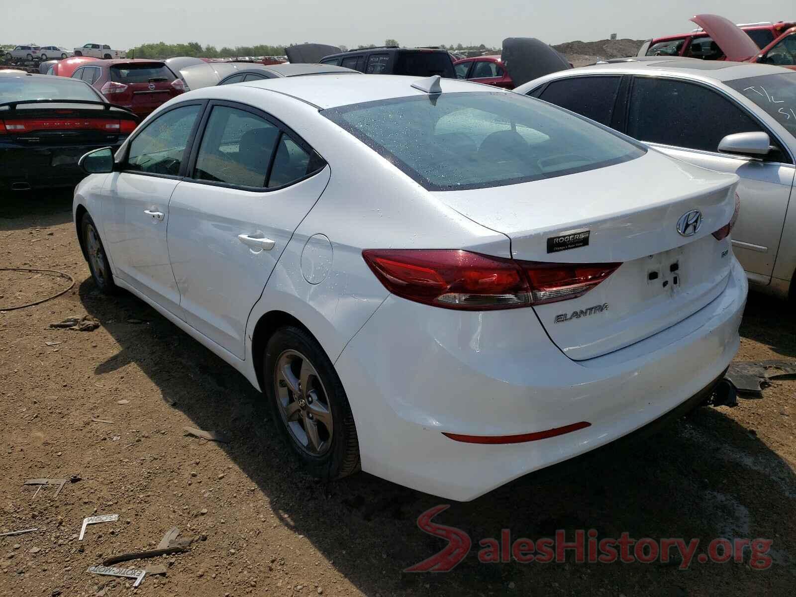 5NPD94LA1HH099168 2017 HYUNDAI ELANTRA