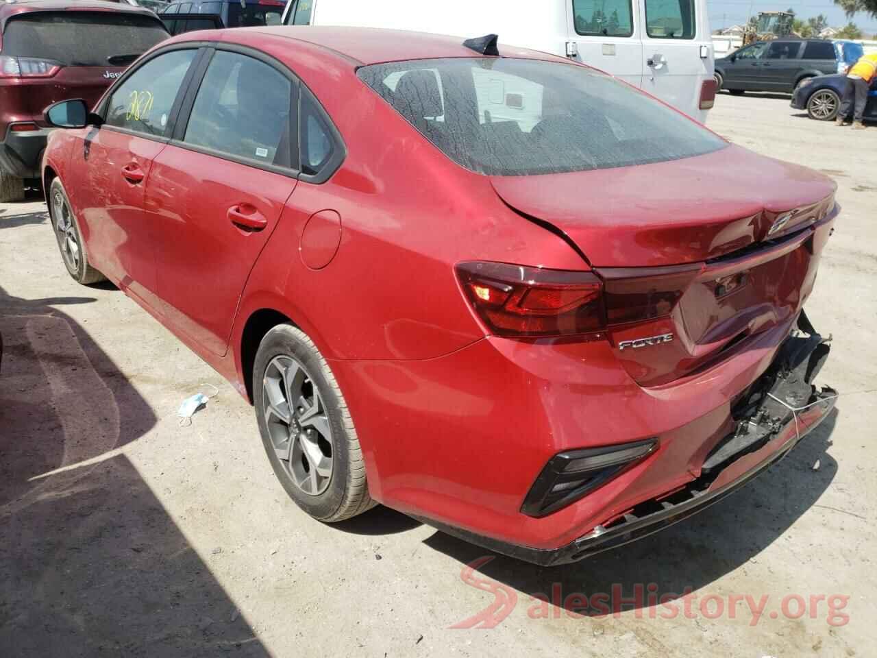 3KPF24AD9ME348552 2021 KIA FORTE