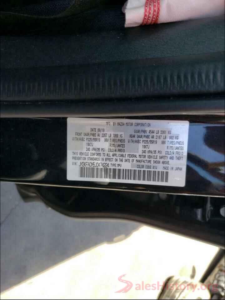 JM3KFACM5J0474224 2018 MAZDA CX-5