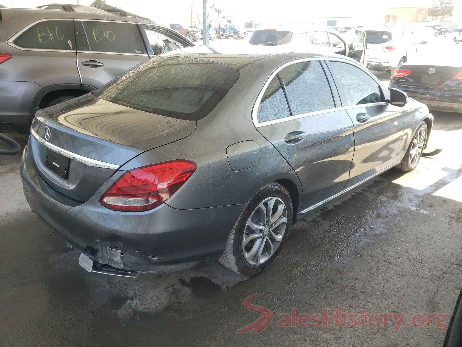 55SWF4JBXHU205725 2017 MERCEDES-BENZ C CLASS