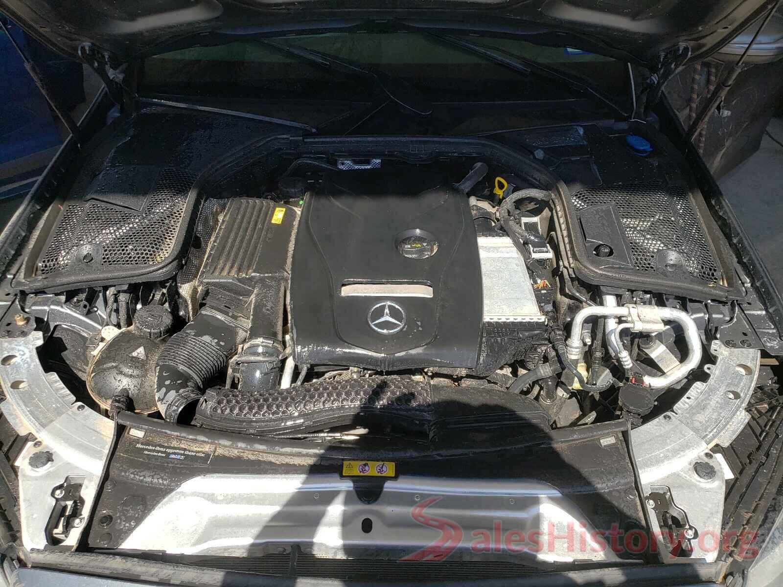 55SWF4JBXHU205725 2017 MERCEDES-BENZ C CLASS