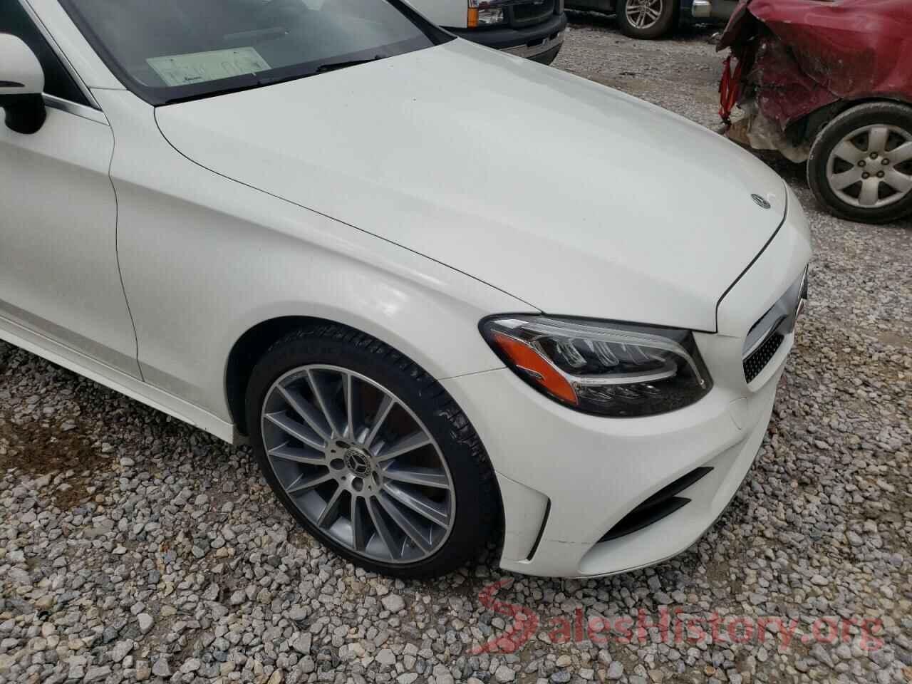 WDDWJ8EB5KF832777 2019 MERCEDES-BENZ C CLASS